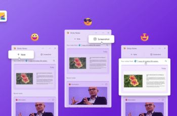 Met de nieuwe Sticky Notes-app in OneNote blijft alles hangen 