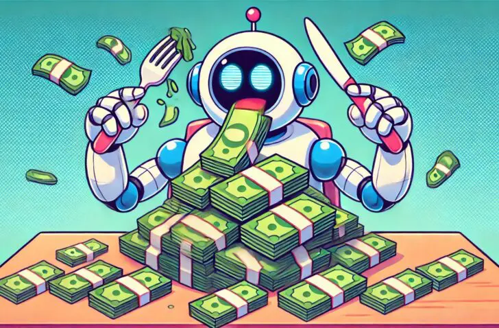 Kost training AI-modellen klimt richting 1 miljard dollar