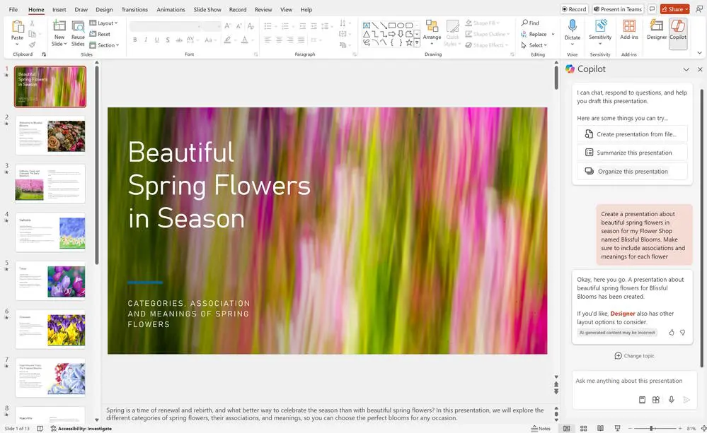 Copilot-in-Powerpoint