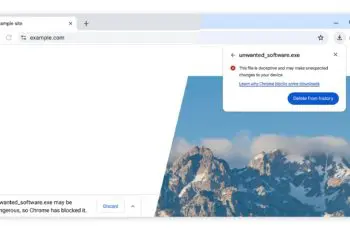 Google Chrome waarschuwt gebruikers voor malafide downloads 