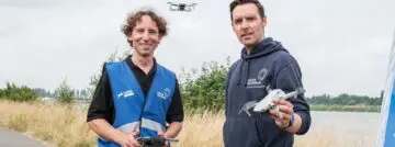 Hoe drones het zwerfvuil langs de Schelde in beeld brengen