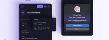 Proton Pass ondersteunt Touch ID en Windows Hello