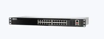 QNAP introduceert beheerde 24-poorts 10 GbE L3 Lite-Switch