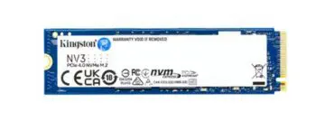 Kingston introduceert NV3-SSD voor workstations