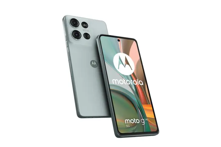 2024 Motorola MOTO G75 Basic Pack Sky Gray PDP Hero