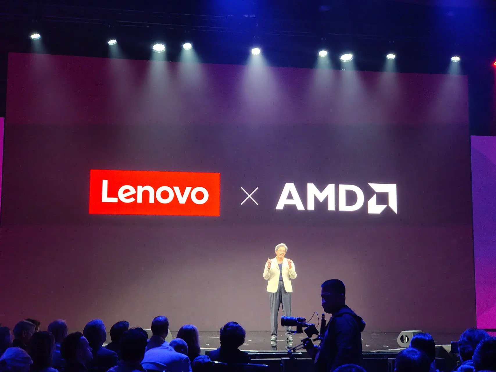 Lenovo Lisa Su AMD