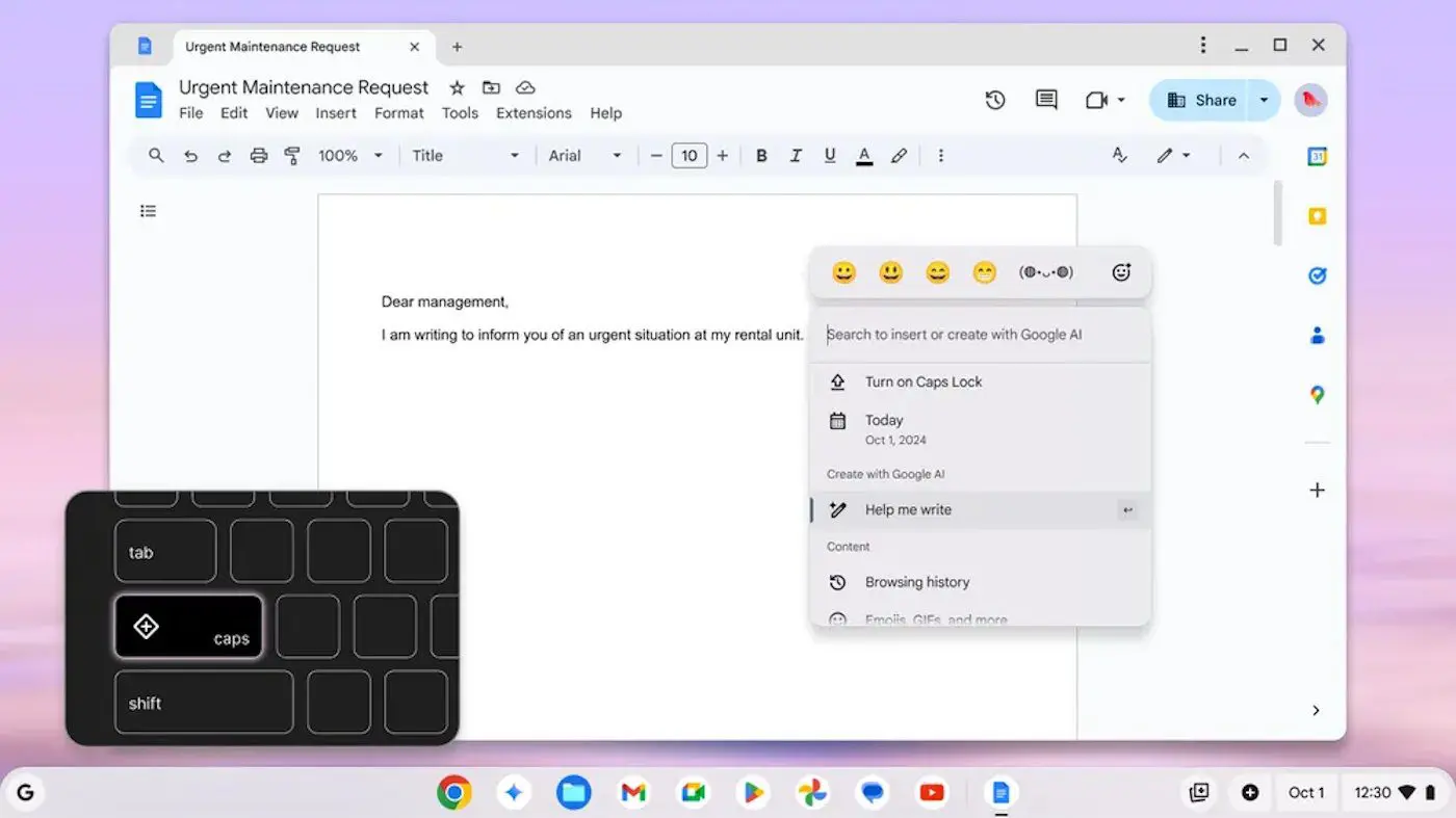 Google introduceert fysieke AI-knop op Chromebooks