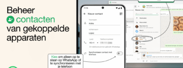 Contactenlijst in WhatsApp