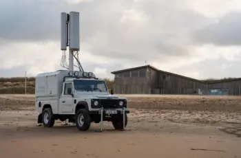 Citymesh test robuuste 5G-jeep aan Belgische kust