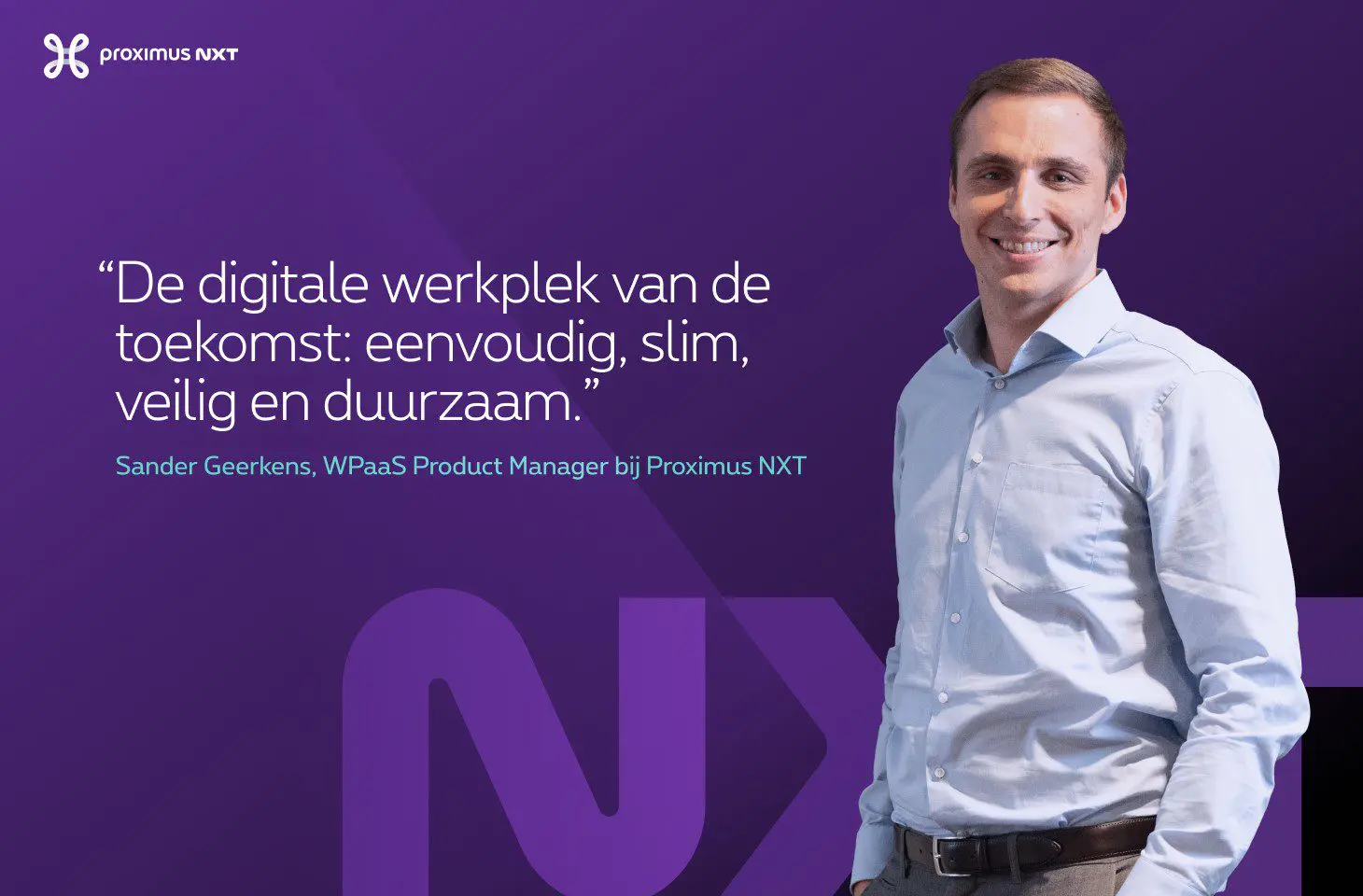 [adv] De digitale werkplek van de toekomst: simpel, slim, veilig en duurzaam