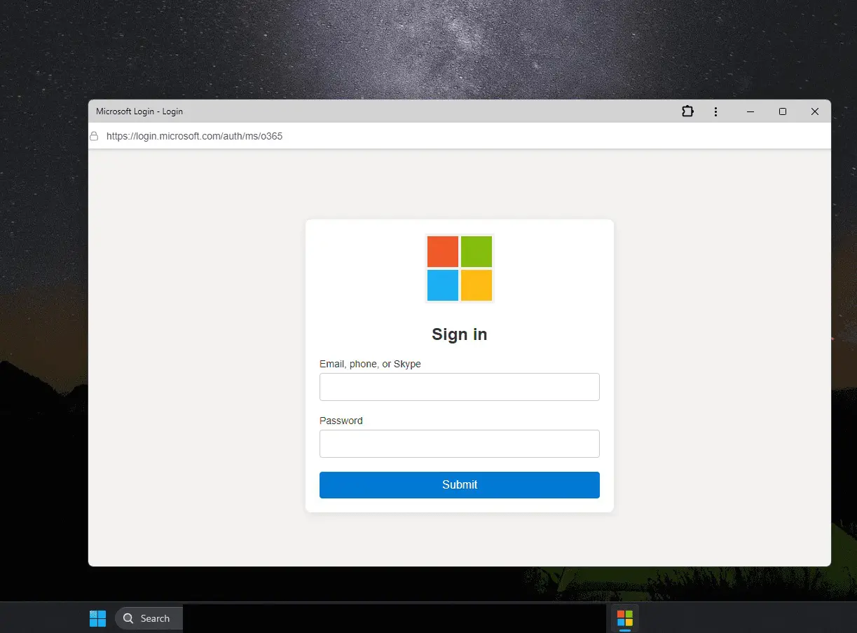 pwa-phishing-1 phishing via pwa