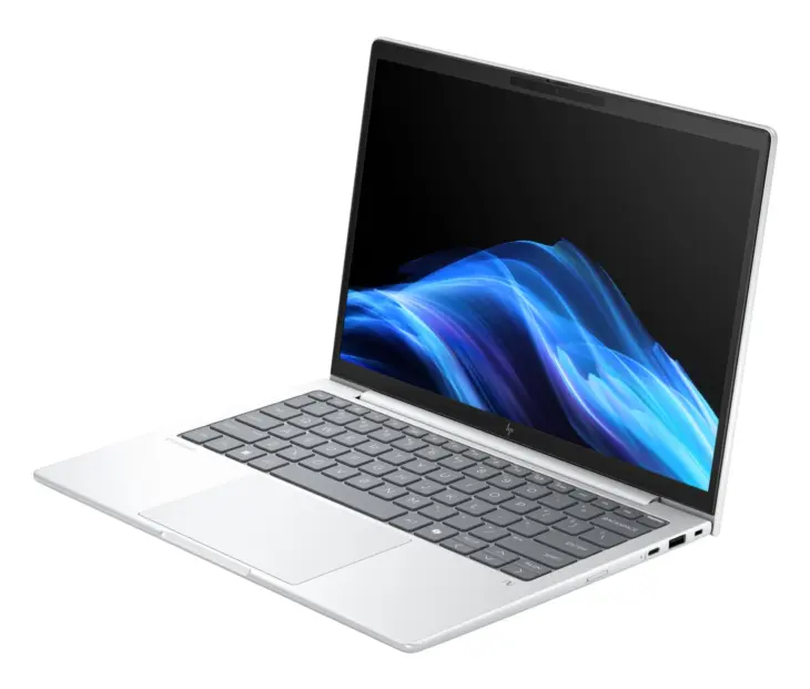 HP EliteBook 8 G1a 13 Inch Next Gen AI PC FrontLeftOpen