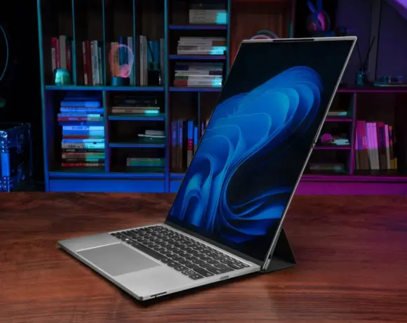 Lenovo ThinkBook Flip heeft erg hoog plooischerm