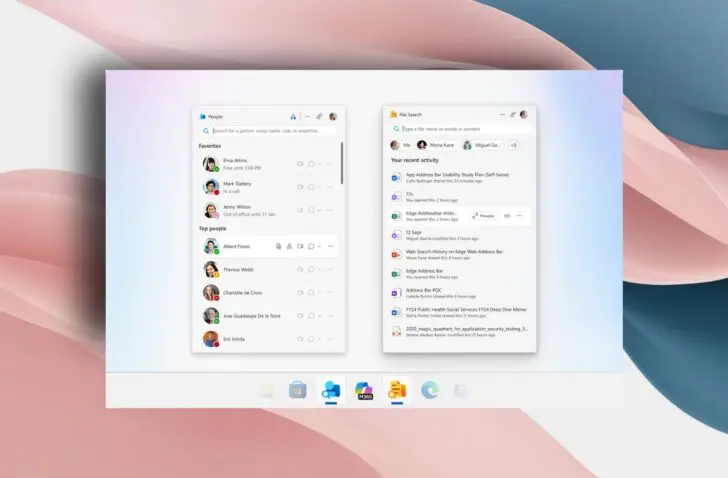 Microsoft 365 krijgt twee nieuwe apps om zowel mensen als bestanden te vinden