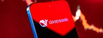 deepseek logo rood