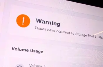 Synology Waarschuwing