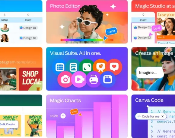 canva visual suite functies