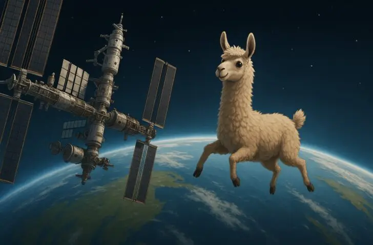 meta ai space llama iss