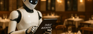 Robot table booking