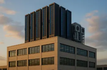 Groot datacenter in bedrijf