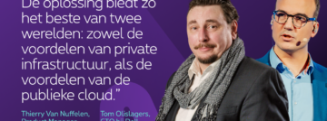 De voordelen van de cloud, maar toch on-prem
