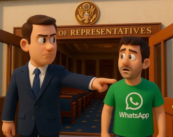 Het Amerikaanse Huis verbiedt WhatsApp voor personeel