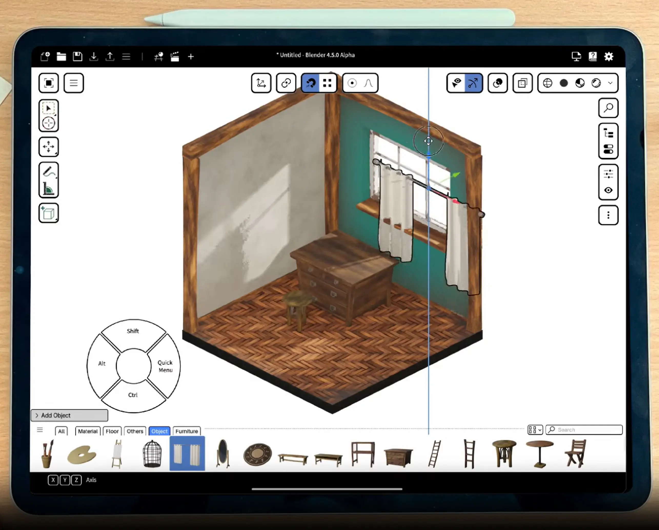 Blender-mobiel