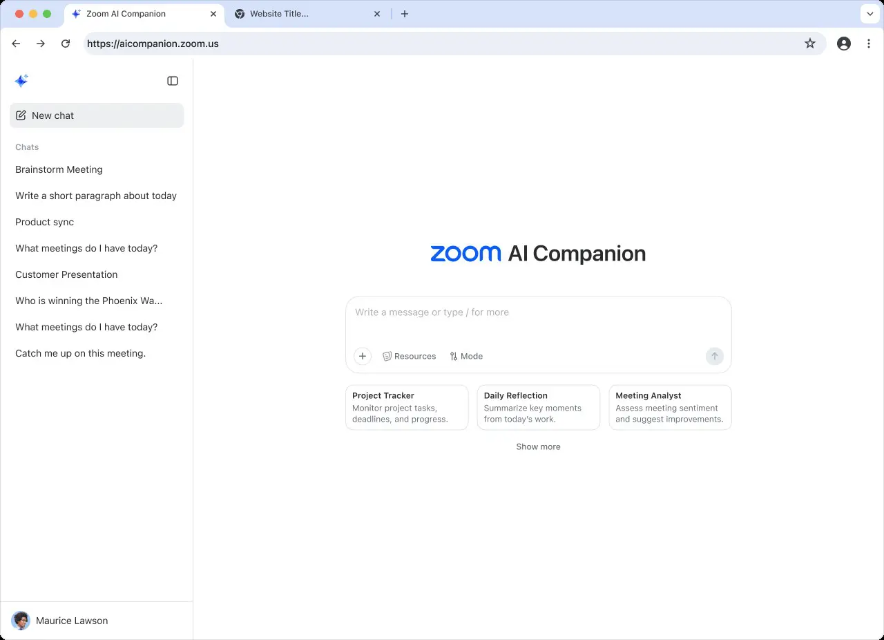 zoom ai companion zoom ai companion