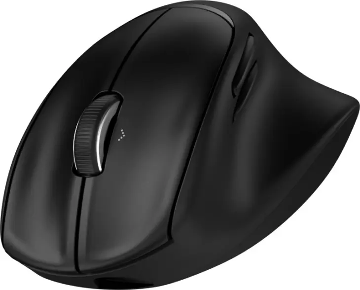 Minnie HP Tilt Ergonomic Mouse 725M Mouse JetBlack Catalog TransparentBG FrontLeft 4258553