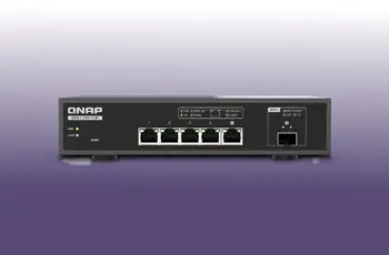 Qnap introduceert compacte 10GbE-switch voor kleine ondernemingen