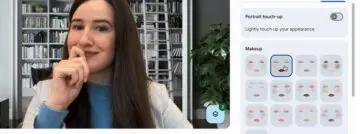 Google Meet maakt je op met AI-aangedreven make-up