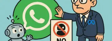 Meta weert chatbots uit WhatsApp (buiten zijn eigen)