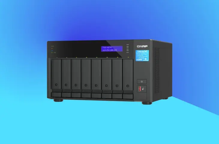 Qnap TVS-h874T review: NAS & DAS in één jas