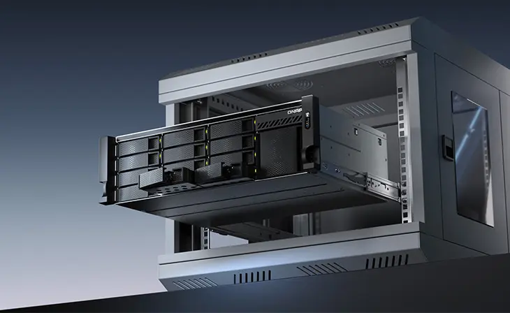 Qnap introduceert ondiepe 3U ZFS-server voor 10 GbE-omgevingen