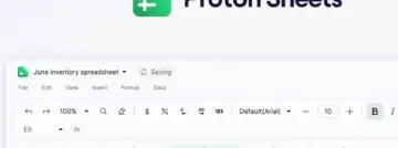 Proton introduceert Proton Sheets: versleuteld alternatief voor Google Sheets en Excel