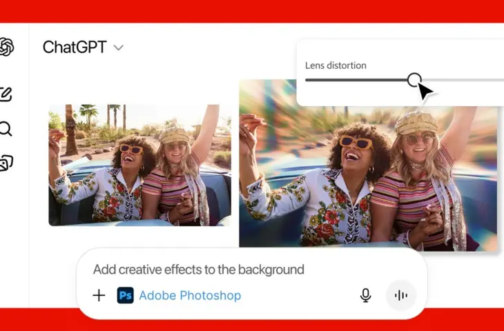 Adobe integreert Photoshop, Express en Acrobat rechtstreeks in ChatGPT