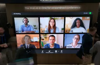 Cisco Samsung boardroom LED