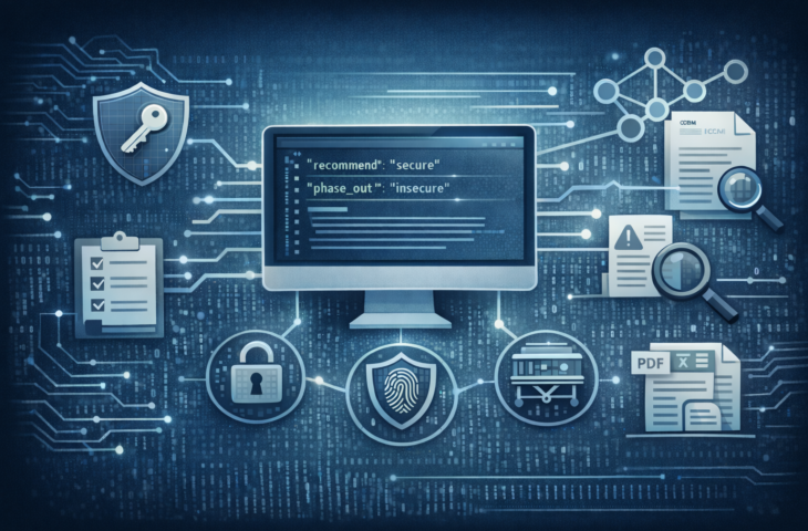 Naar automatische naleving van cryptografische aanbevelingen