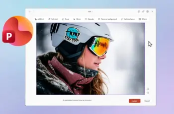 PowerPoint krijgt ingebouwde beeldbewerkingstool
