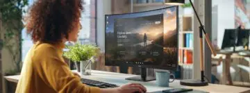 Philips lanceert gebogen QHD-schermen met oog op thuiswerk