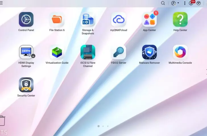 Qnap verfrist interface van QTS met bèta van versie 6.1