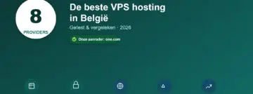 De 8 beste VPS hosting providers in België (2026): vergeleken