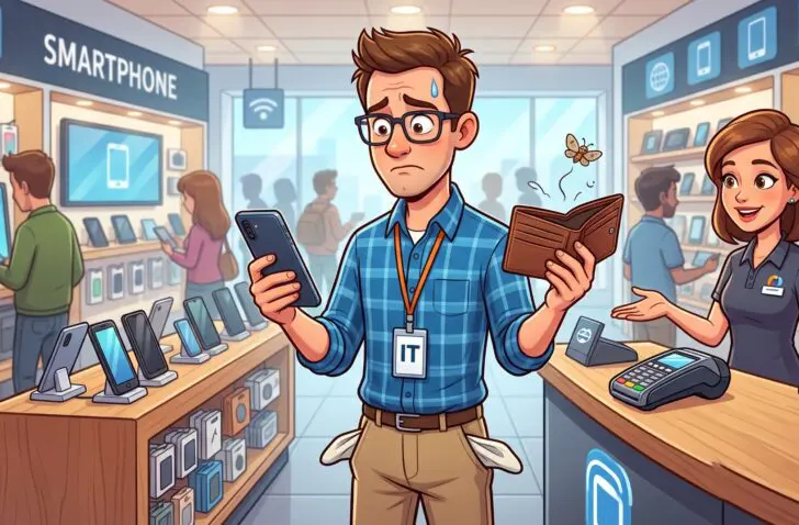 it professionals zoekt goedkope smartphone