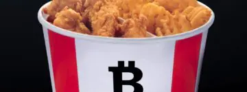 KFC biedt klanten een speciale bitcoin-bucket