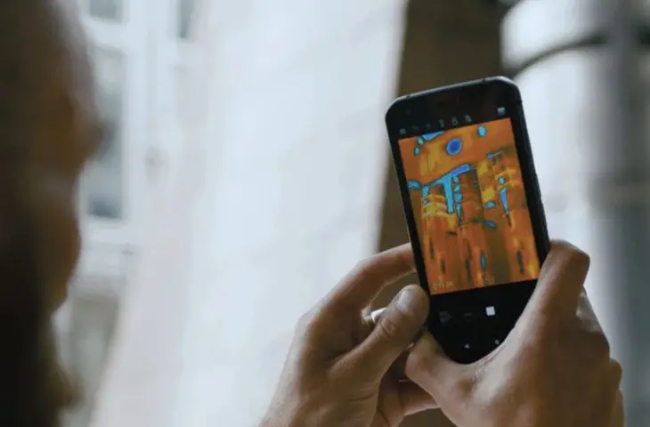 Nieuwe robuuste Cat-telefoon krijgt warmtecamera mee
