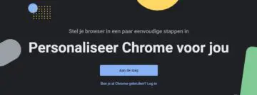 Chrome 77 beta donkere modus