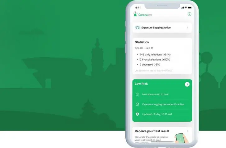 Belangrijk: schakel bluetooth altijd in bij Coronalert-app