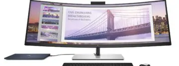 HP’s nieuwe ultrawide monitor ondersteunt twee verschillende pc’s tegelijk