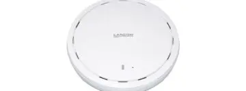 Wifi 6-access point van Lancom lijkt op rookmelder