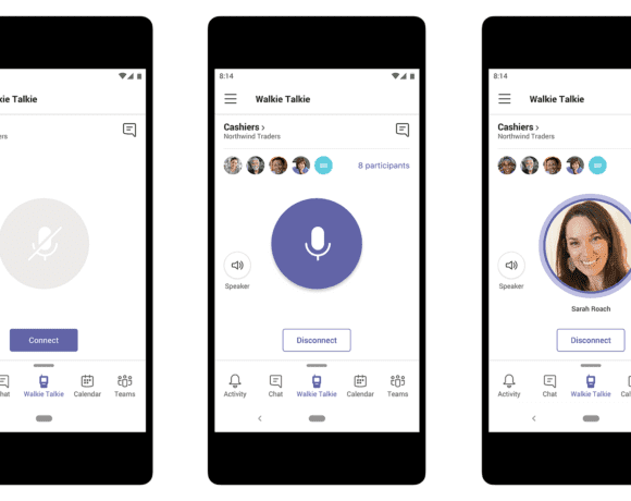 Microsoft Teams Walkie Talkie